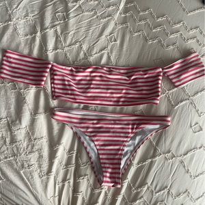Aerie Striped Bikini Set